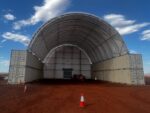 40ft W x 40ft L x 13ft H Container Dome Shelter - Image 2