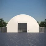 40ft (12m) wide Front Wall with Door & Winch