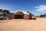 20 x 40ft Container Shelter (6 x 12m) with Back Wall - Image 2