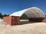 20 x 20ft Container Shelter (6 x 6m) Shade Cloth PVC - Image 3